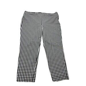 Women's Talbots Checkered Chatham Ankle Pants - Size 14p